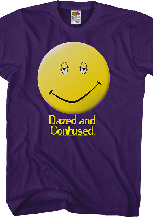 Trevco Smiley Face Dazed and Confused T-Shirt - main product image