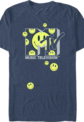 Smiley Face Logo MTV Shirt
