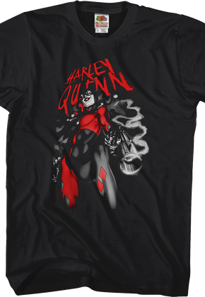 Smoking Barrel Harley Quinn T-Shirt