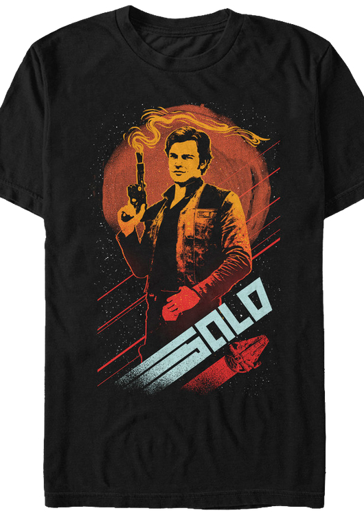 Smoking Gun Solo Star Wars T-Shirt - main product image