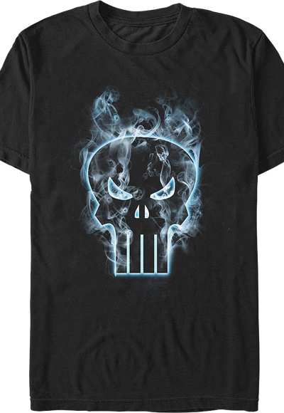 Smoking Skull Logo Punisher Marvel Comics T-Shirt