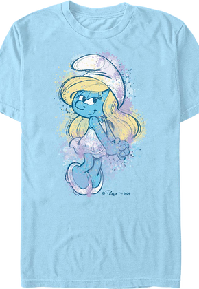 Smurfette Painting Smurfs T-Shirt