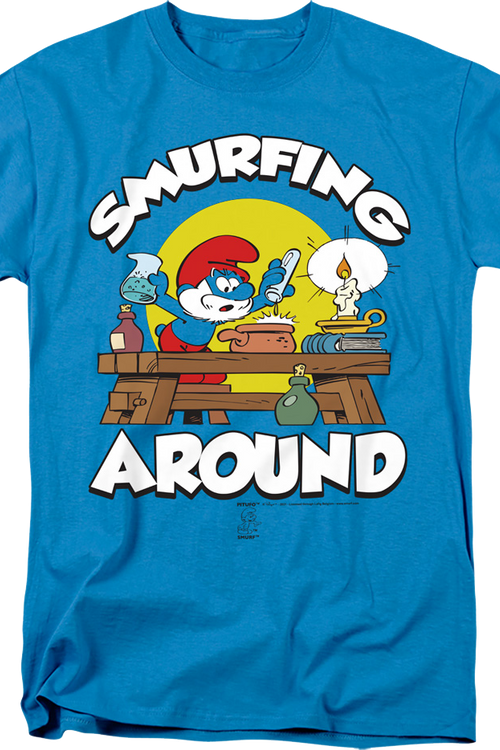 Smurfing Around Smurfs T-Shirt - main product image