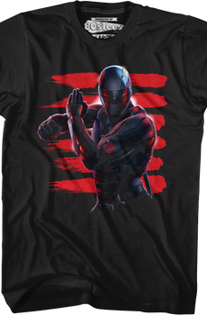 Snake Eyes Action Pose GI Joe T-Shirt