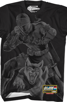 Snake Eyes and Timber GI Joe T-Shirt