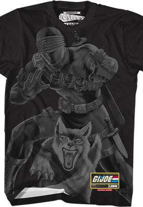 Snake Eyes and Timber GI Joe T-Shirt