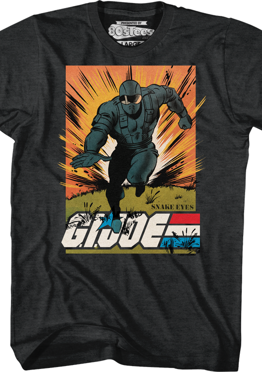 Snake Eyes Escape GI Joe T-Shirt - main product image