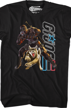 Snake Eyes & Timber Action Poses GI Joe T-Shirt