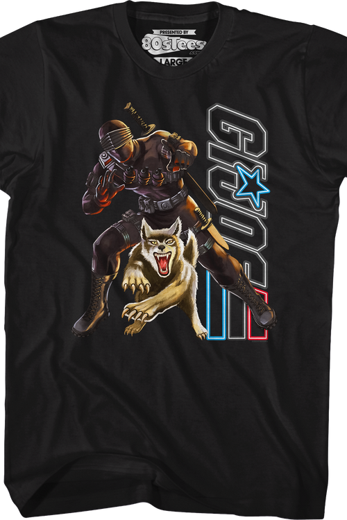 Snake Eyes & Timber Action Poses GI Joe T-Shirtmain product image