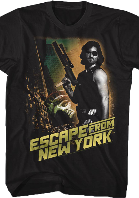 Snake Plissken Escape From New York T-Shirt - main product image