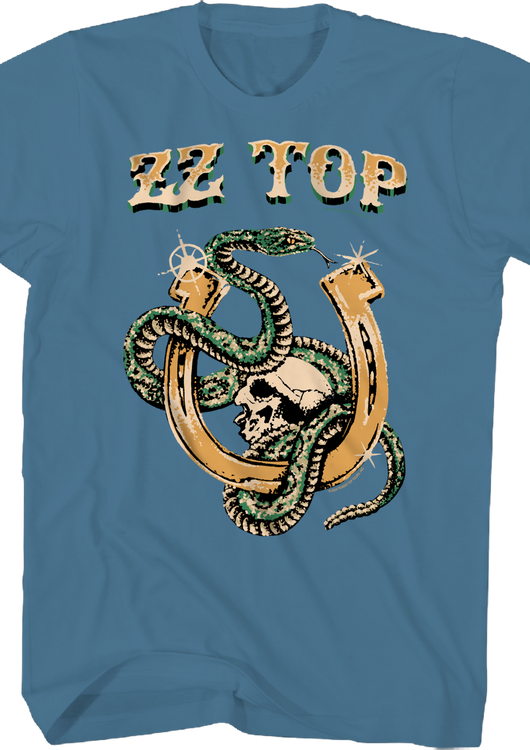 Snake & Skull ZZ Top T-Shirt - main product image