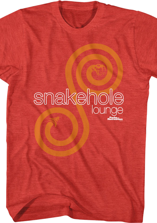 Snakehole Lounge Logo Parks and Recreation T-Shirt - main product image