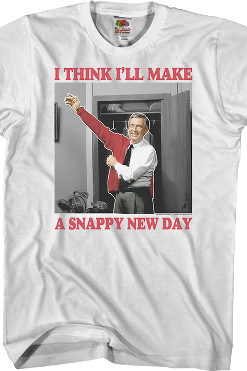Snappy New Day Mr. Rogers T-Shirtmain product image