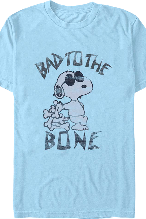 Snoopy Bad To The Bone Peanuts T-Shirtmain product image