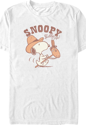 Snoopy Giddy Up Peanuts T-Shirt