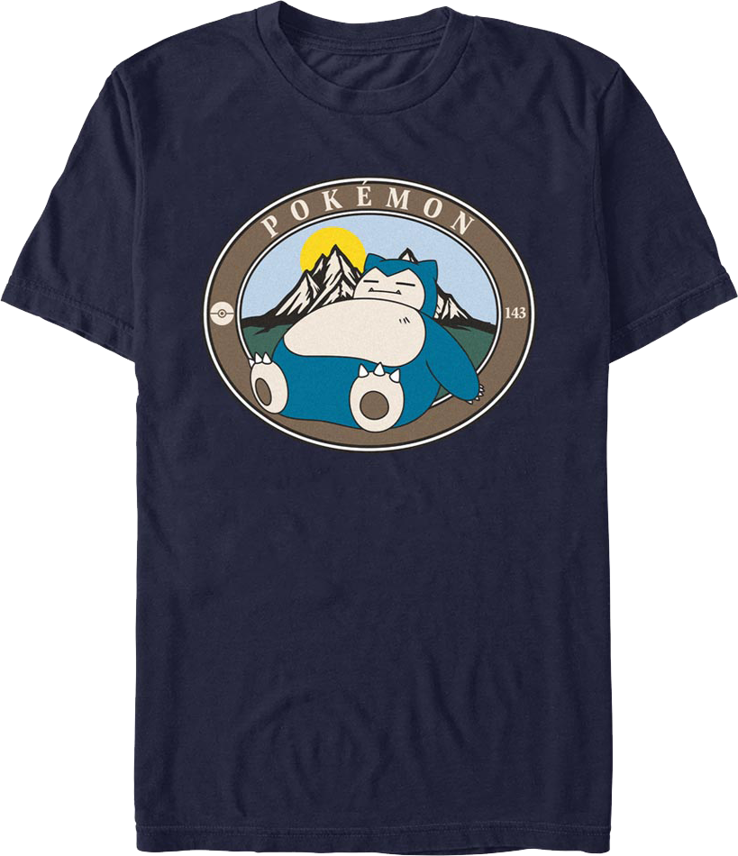 Snorlax Pokemon T-Shirt