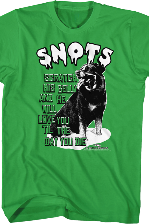 Snots Christmas Vacation T-Shirtmain product image