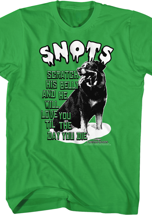 Snots Christmas Vacation T-Shirt - main product image