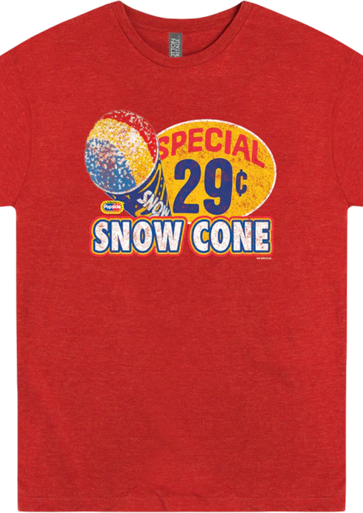 Snow Cone Popsicle T-Shirt - main product image