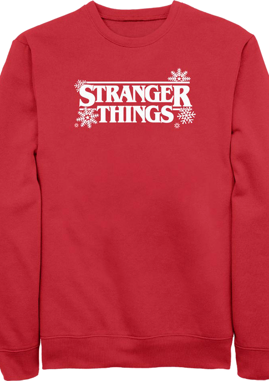 Snowflakes Stranger Things Sweatshirt - main product image