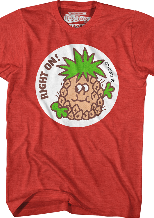 Right On Pineapple Scratch N Sniff T-Shirt - main product image