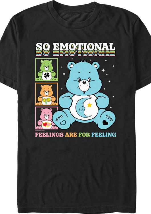 So Emotional Care Bears T-Shirt - main product image