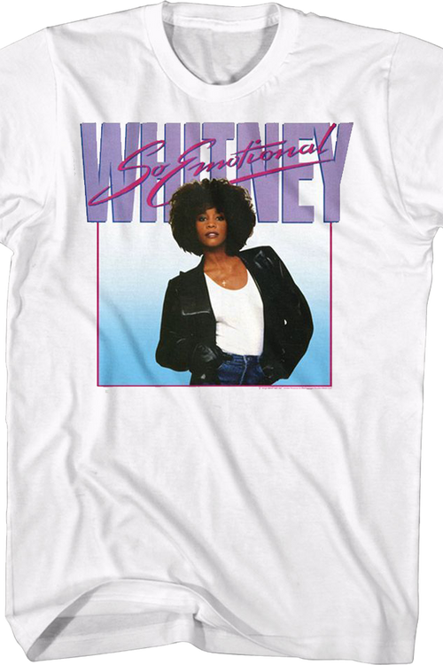 So Emotional Whitney Houston T-Shirtmain product image
