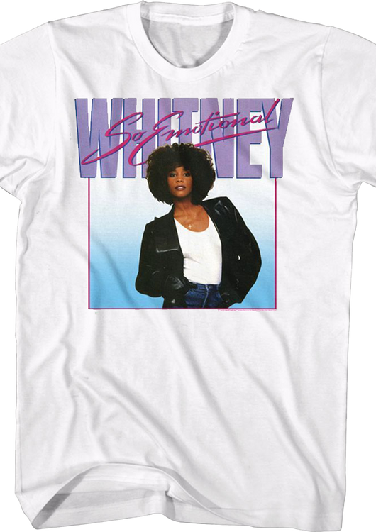 So Emotional Whitney Houston T-Shirt - main product image