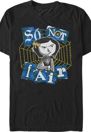 So Not Fair Coraline T-Shirt