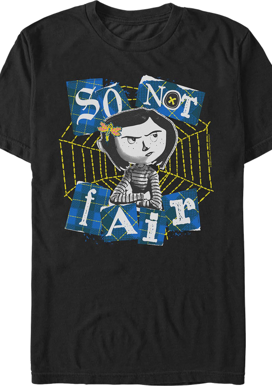 So Not Fair Coraline T-Shirt - main product image
