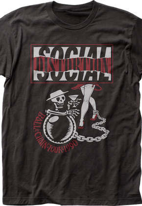 Social Distortion Ball and Chain Tour T-Shirt