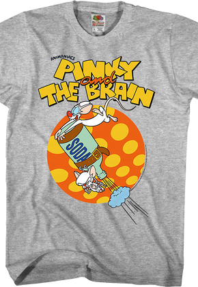 Soda Pinky And The Brain Animaniacs T-Shirt