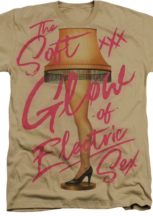 Soft Glow of Electric Sex Christmas Story T-Shirt - main product image