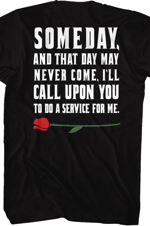 Someday Front & Back Godfather T-Shirtmain product image