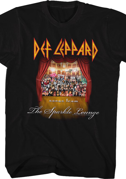 Songs From The Sparkle Lounge Def Leppard T-Shirt - main product image