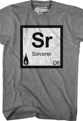 Sorcerer Element Symbol Dungeons & Dragons T-Shirt