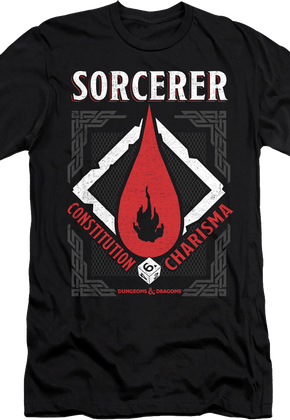 Sorcerer Logo Dungeons & Dragons T-Shirt