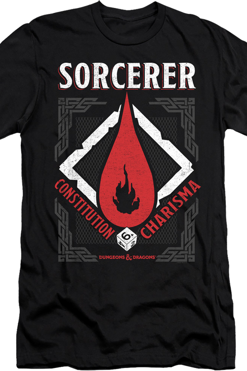Sorcerer Logo Dungeons & Dragons T-Shirtmain product image