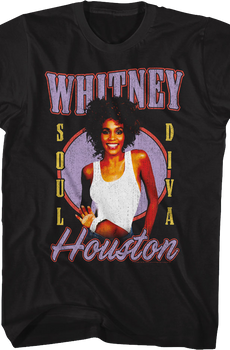 Soul Diva Whitney Houston T-Shirt