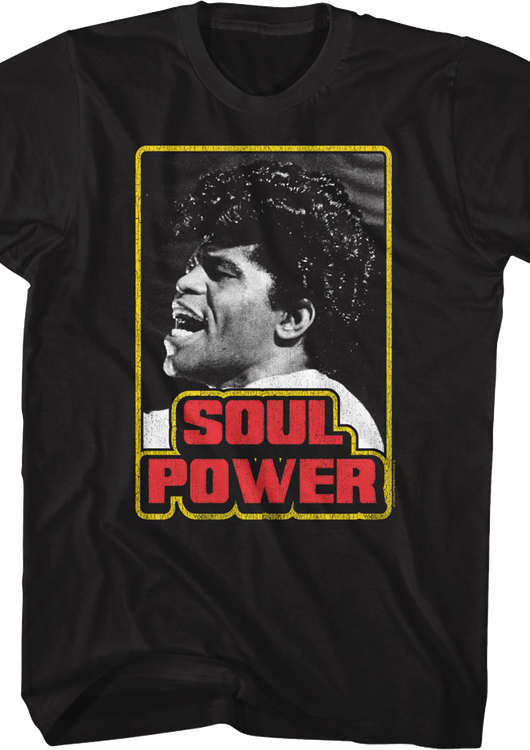 Soul Power James Brown T-Shirt - main product image