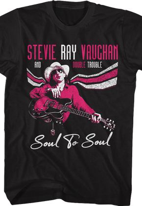 Soul To Soul Stevie Ray Vaughan And Double Trouble T-Shirt