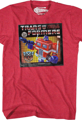 Sounds of Cybertron Transformers T-Shirt