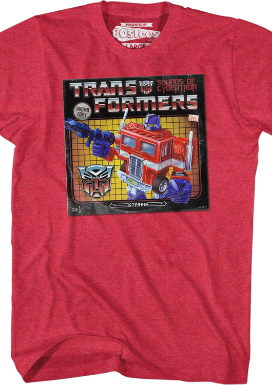 Sounds of Cybertron Transformers T-Shirt - main product image
