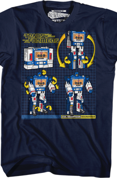 Soundwave Modes Transformers T-Shirt