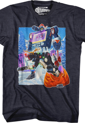 Soundwave Santa Claus Transformers T-Shirt