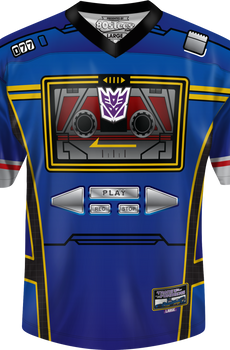 Soundwave Transformers Football Jersey
