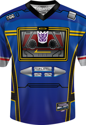 Soundwave Transformers Football Jersey
