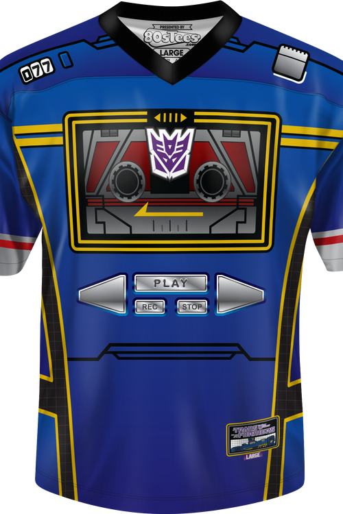 Soundwave Transformers Football Jersey - main product image