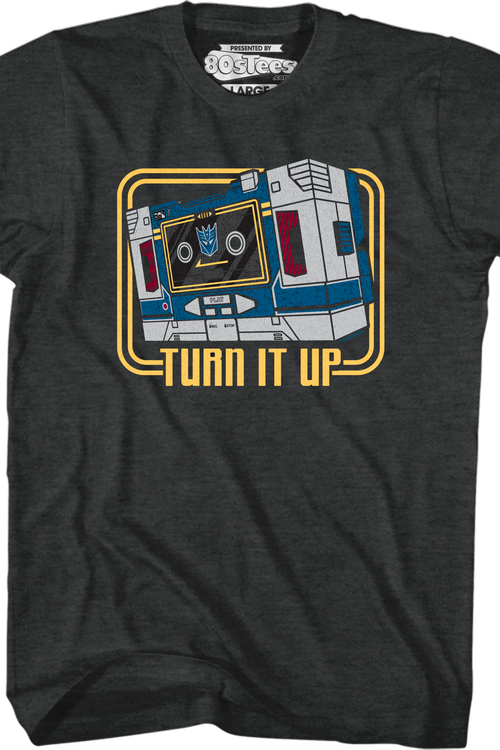 Soundwave Turn It Up Transformers T-Shirt - main product image