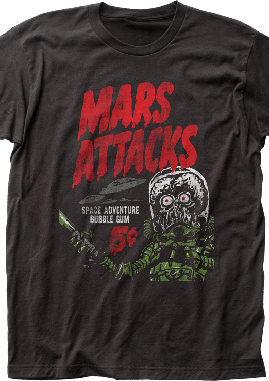 Space Adventure Mars Attacks T-Shirt - main product image